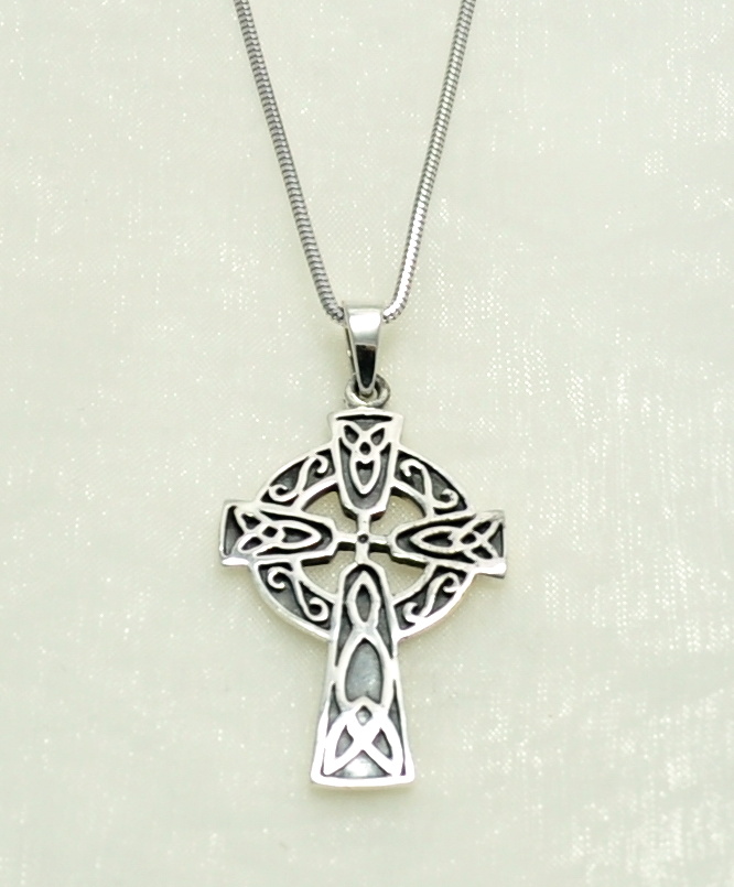 Vorlové Šperky, Stříbrný přívěsek keltský kříž, PR366