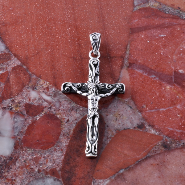 Vorlové Šperky, Stříbrný přívěsek kříž, PR723