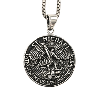 Vorlové Šperky, Stříbrný přívěsek svatý Michael, PR785