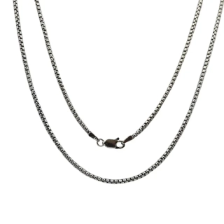 Vorlové Šperky, Stříbrný řetízek box chain, R109