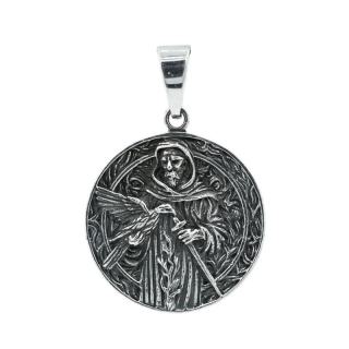 Vorlové Šperky, Stříbrný přívěsek svatý Benedikt, PR839